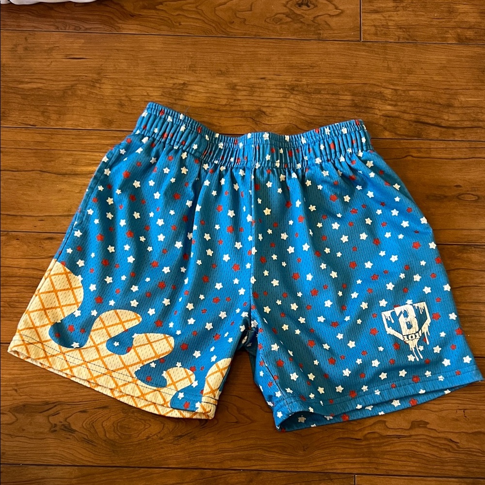 Colorful Patterned Kids Shorts